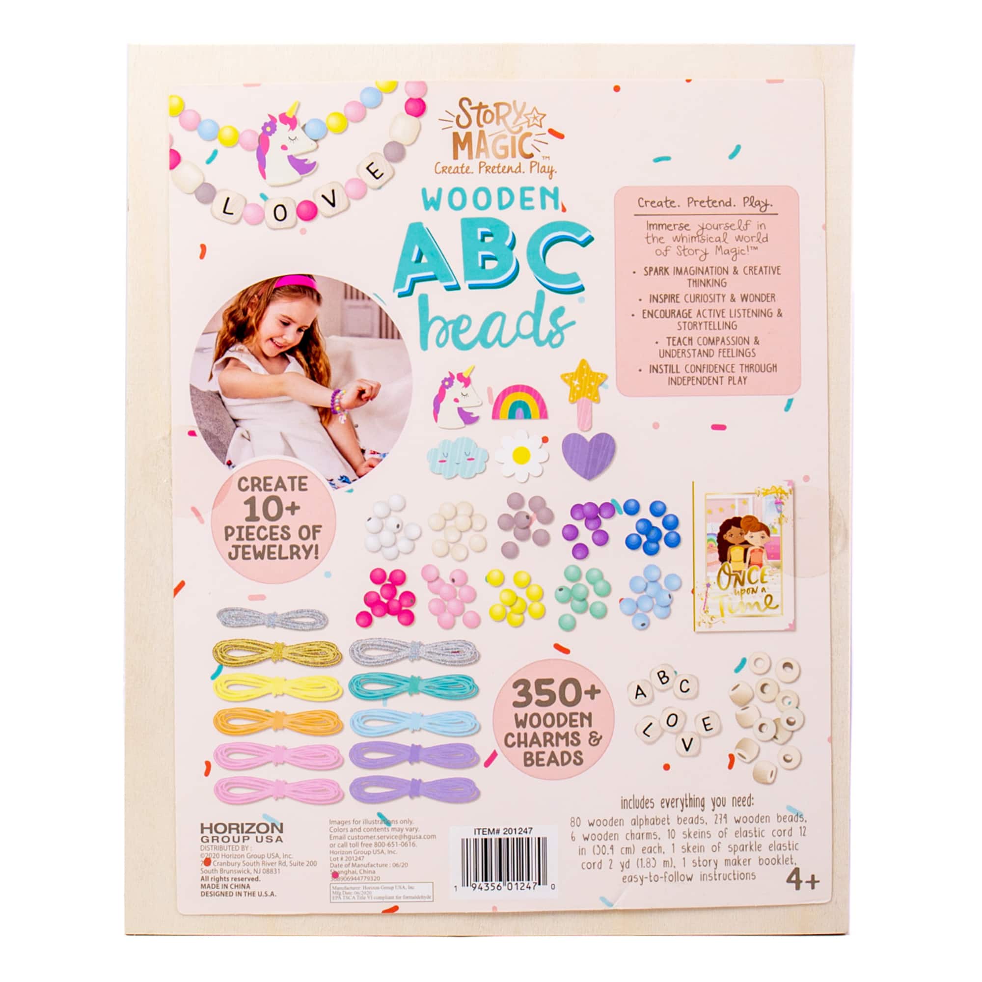 Story Magic Wooden ABC Beads
